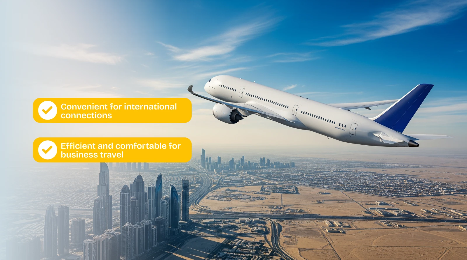 Dubai to Abu Dhabi by Flight