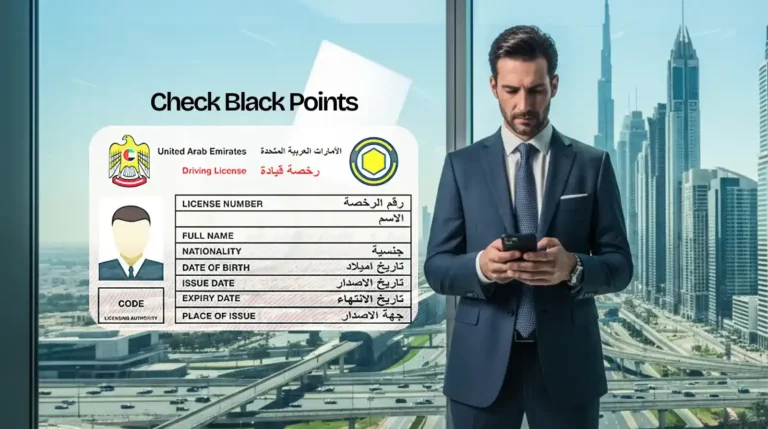 Black Points on License in Dubai